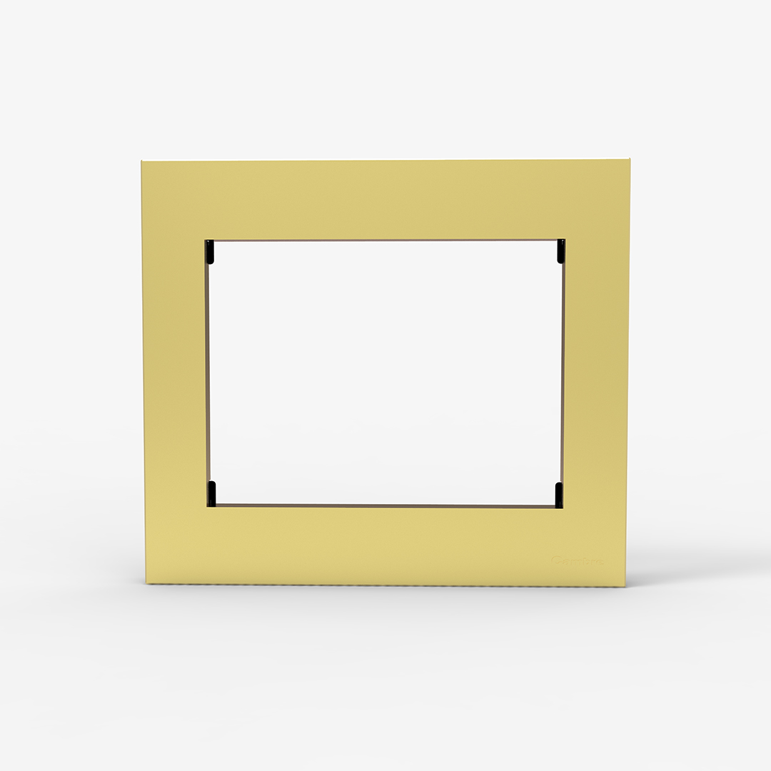 TAPA Y DIST. BAUHAUS 8 MOD ORO