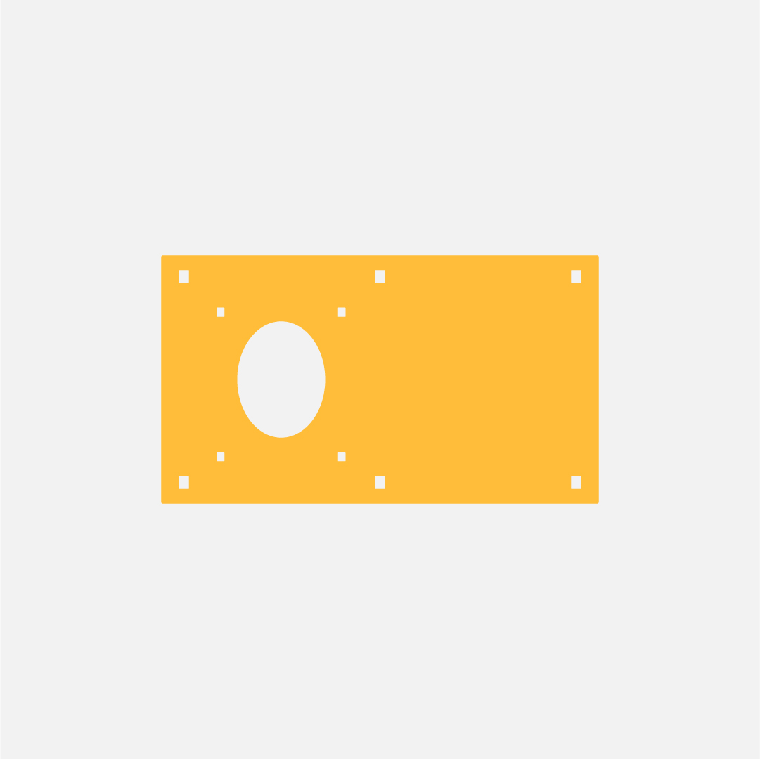 PLACA PORTANTE PARA CBOX.